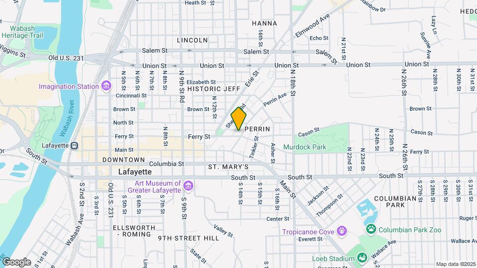 302 Perrin Ave, Unit a Map and Location Details