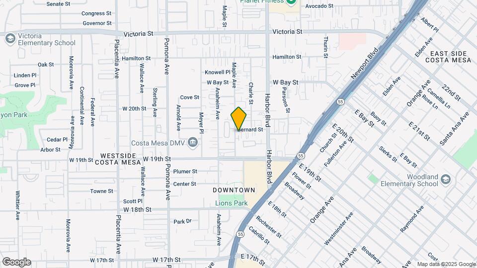 1944 Maple Ave, Unit B Mapa y Detalles de la Ubicación