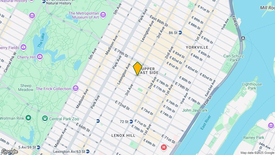 200 E 77th St Map and Location Details