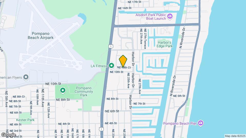 2400 NE 10th Ct Mapa y Detalles de la Ubicación