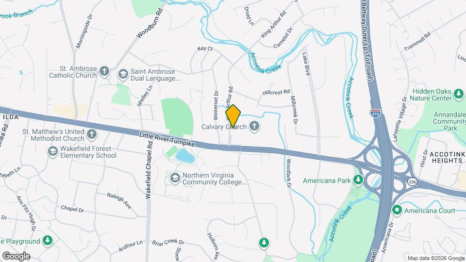 4005 King Arthur Rd, Unit 306 Mapa y Detalles de la Ubicación