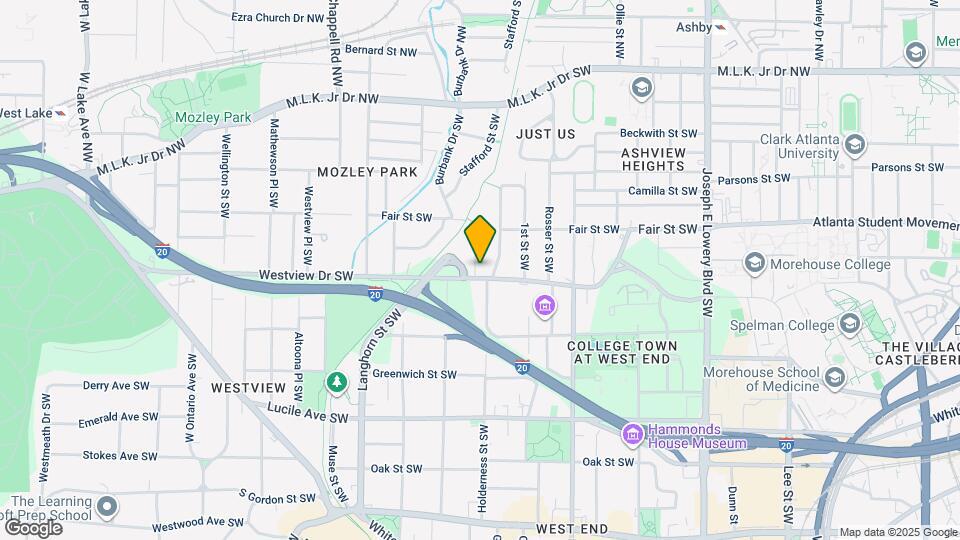 1215 Westview Dr SW Map and Location Details