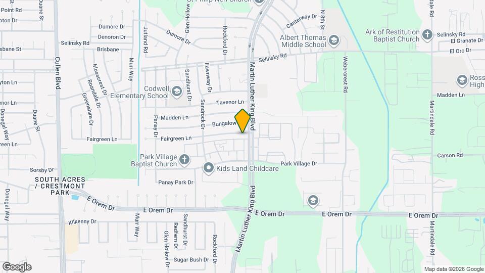 5426 Fairgreen Ln Map and Location Details