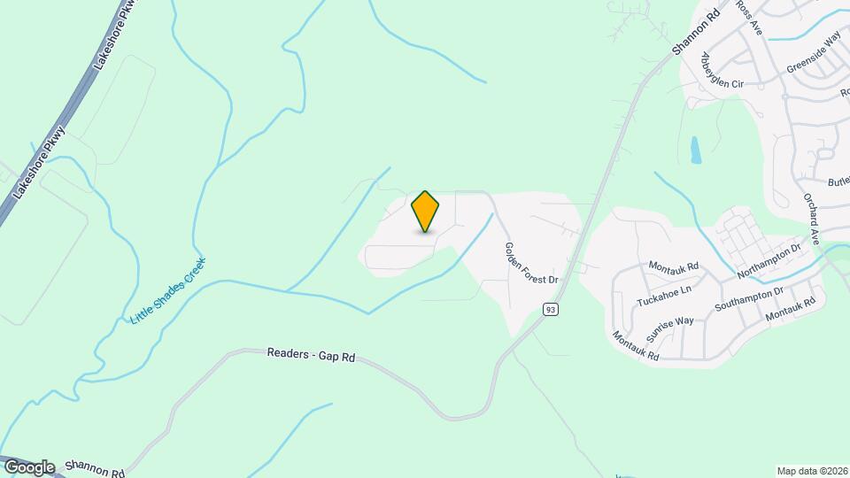 1299 Glenridge Ln Map and Location Details