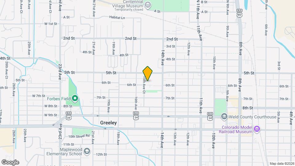 1445 6th St Map and Location Details