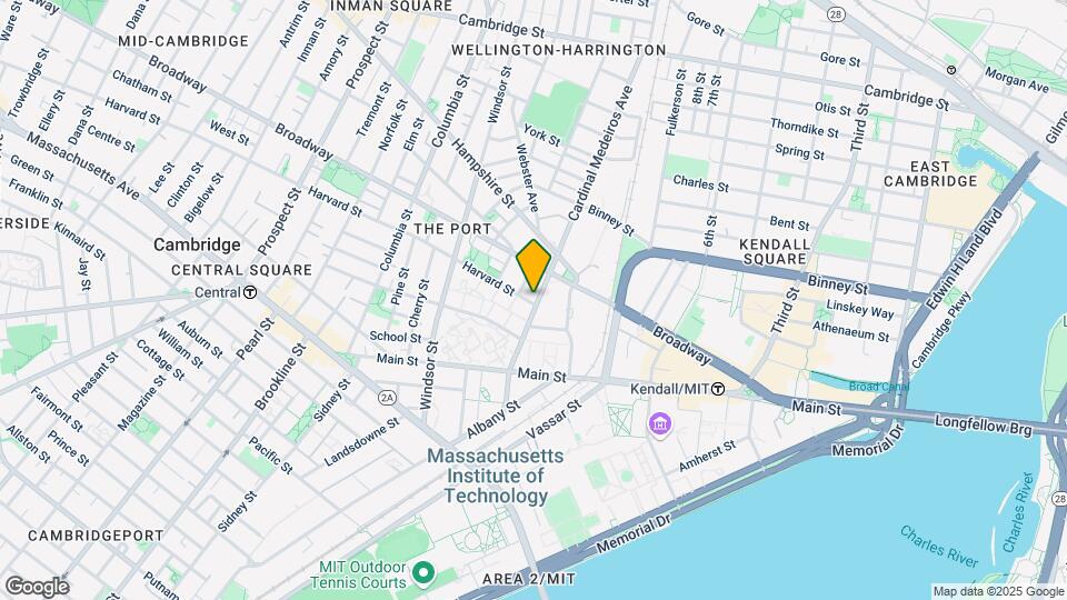113 Harvard St Mapa y Detalles de la Ubicación