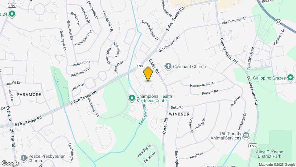 1204 Whitehall Rd, Unit T24B Mapa y Detalles de la Ubicación