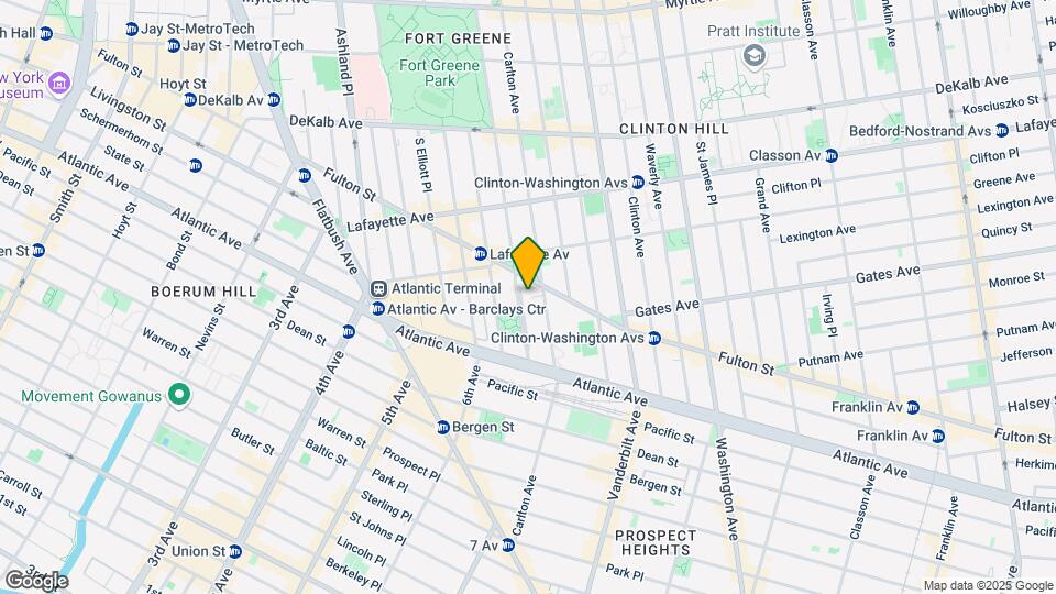355 Cumberland St Mapa y Detalles de la Ubicación