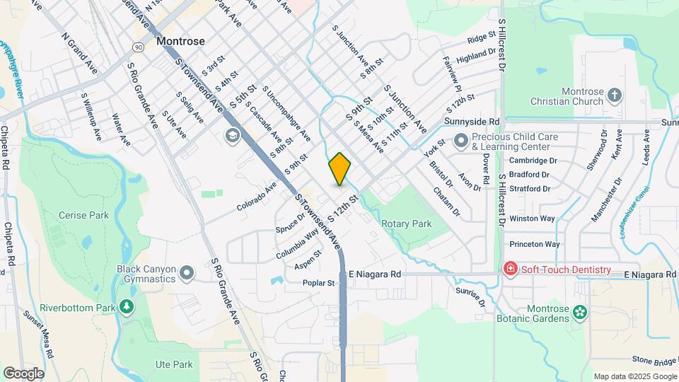 1107 S Cascade Ave Map and Location Details