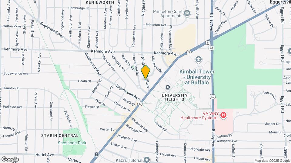 40 Niagara Fls Blvd Map and Location Details