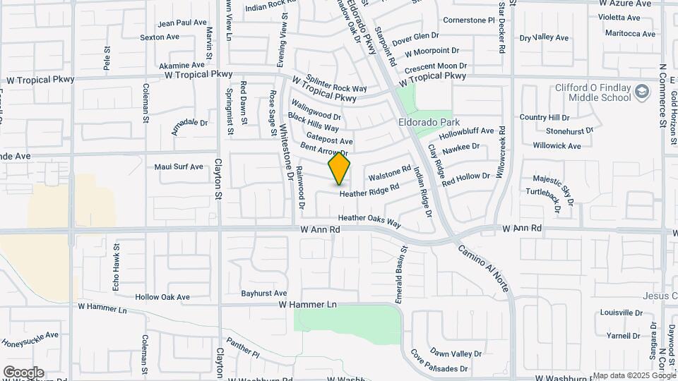 1632 Heather Ridge Rd Map and Location Details