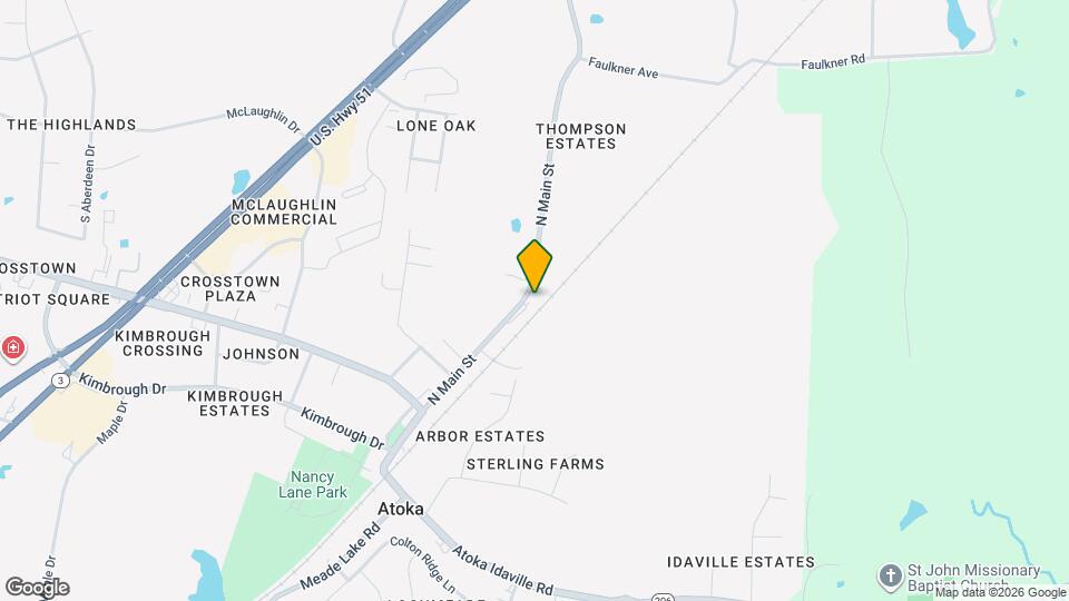 330 N Main St Map and Location Details