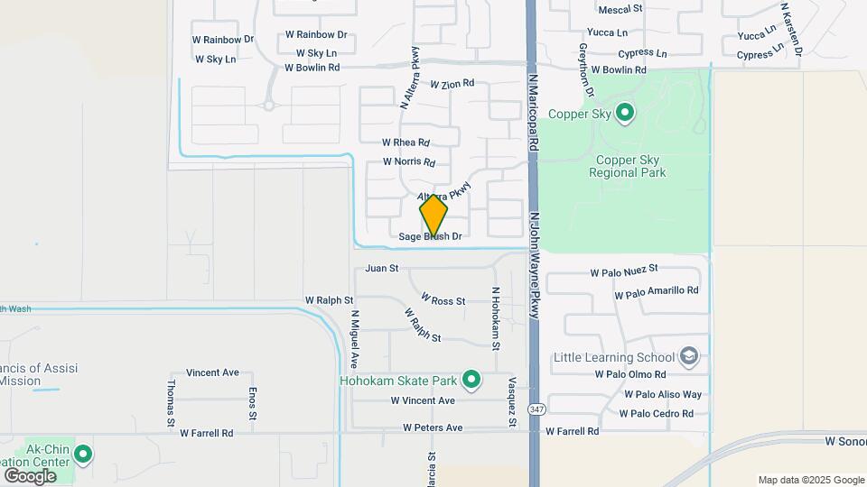 45137 Sage Brush Dr Map and Location Details