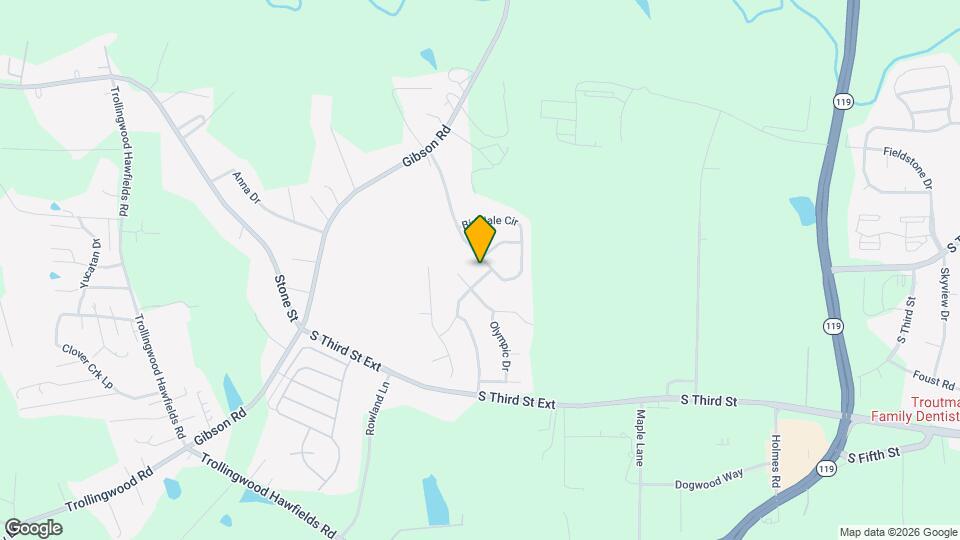 1301 Birkdale Cir Map and Location Details