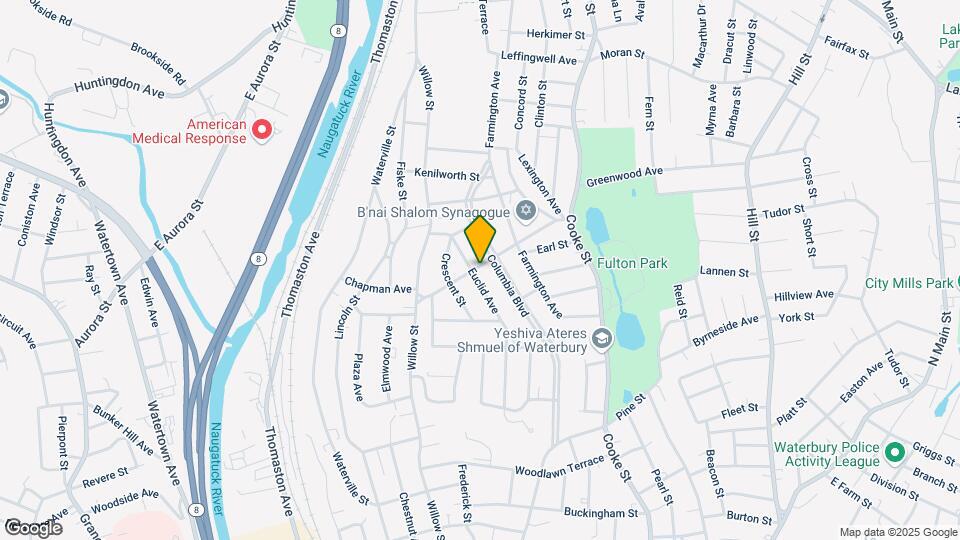 164 Euclid Ave Mapa y Detalles de la Ubicación