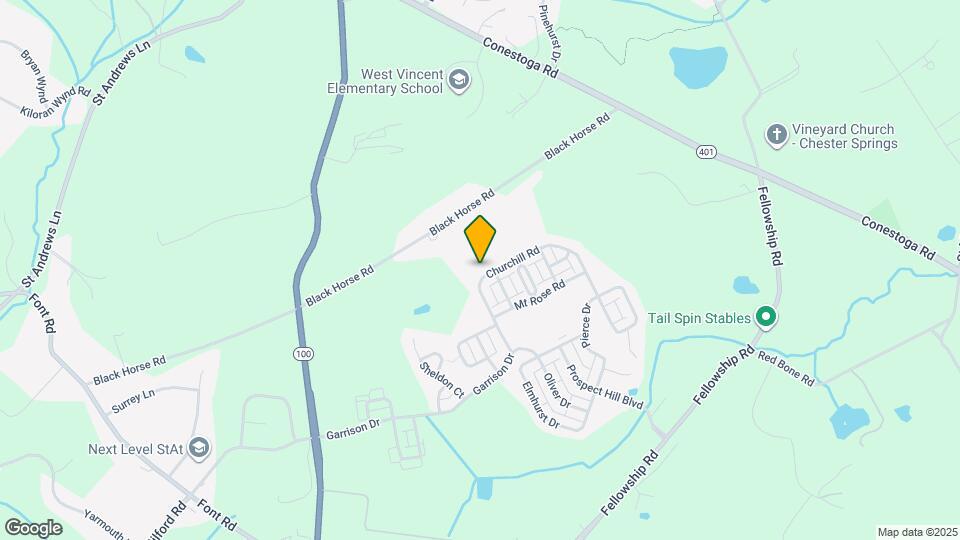 684 Churchill Rd Map and Location Details