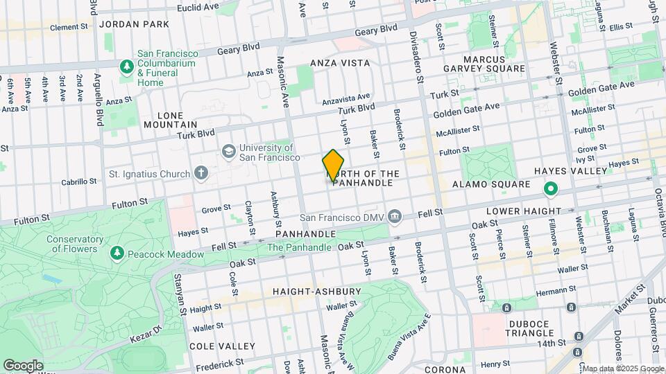 1678 Grove St Mapa y Detalles de la Ubicación