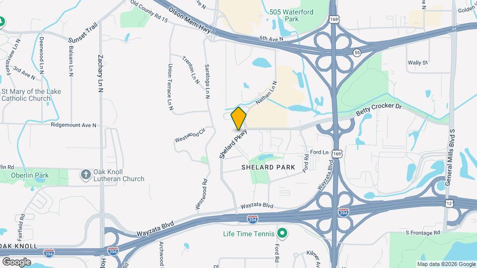 400 Shelard Pkwy Map and Location Details