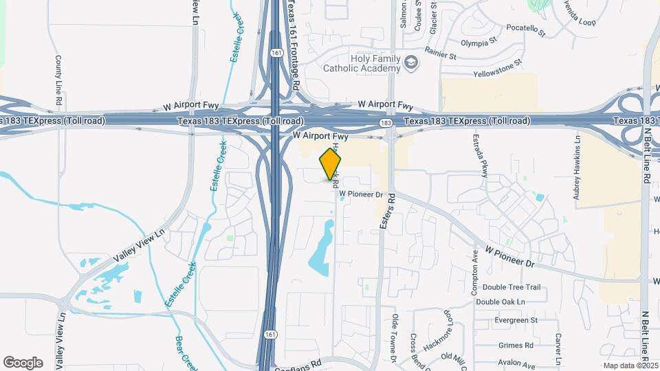 1905 Hard Rock Rd Map and Location Details