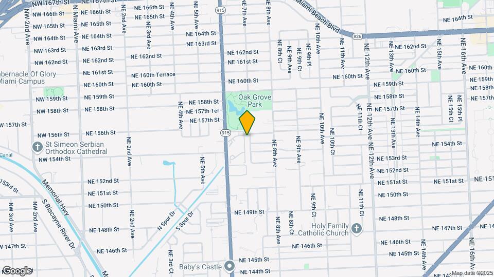 15520 NE 7th Ave Mapa y Detalles de la Ubicación