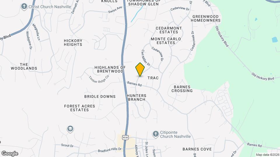 609 Monte Carlo Dr Map and Location Details