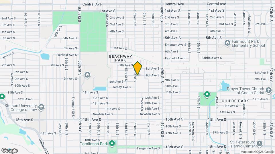 5134 9th Ave S Map and Location Details