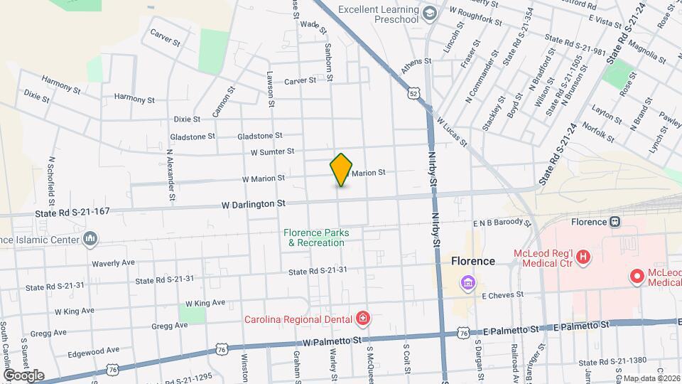 304 Sanborn St Map and Location Details