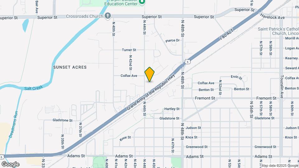 3706 N 44th St Map and Location Details