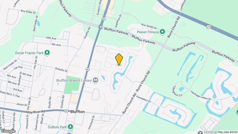 120 Lake Linden Dr Mapa y Detalles de la Ubicación