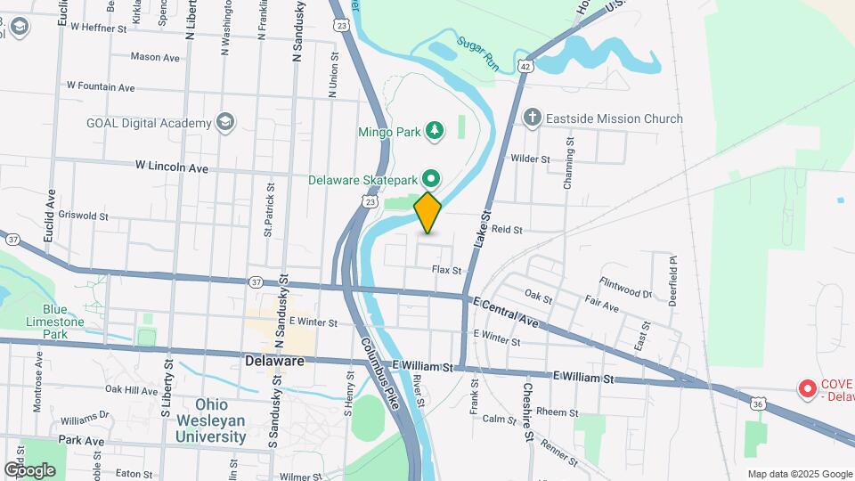 10 Delta St Map and Location Details