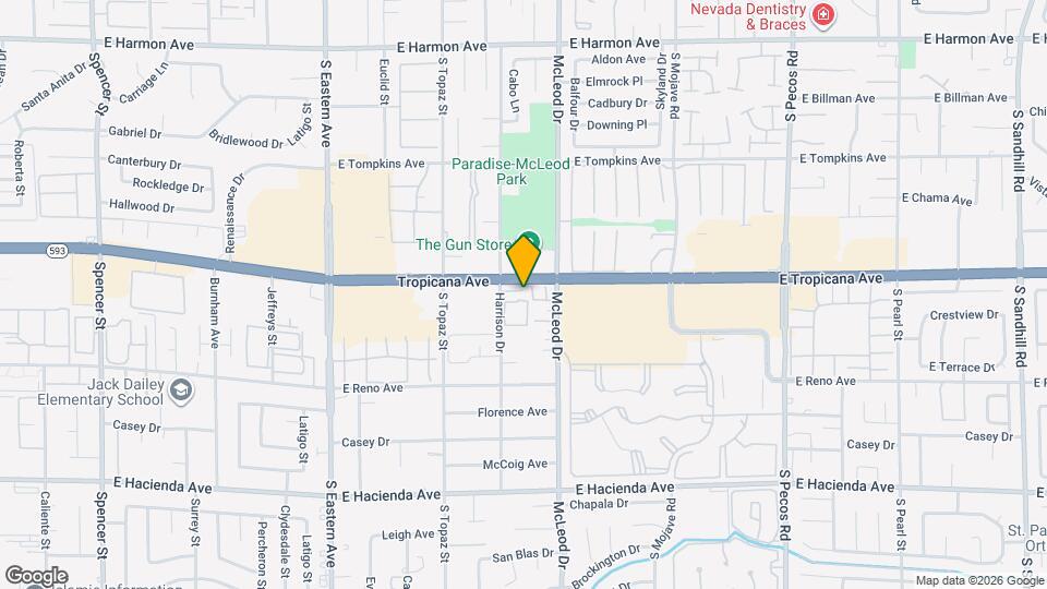 2883 Calle Del Oro Map and Location Details