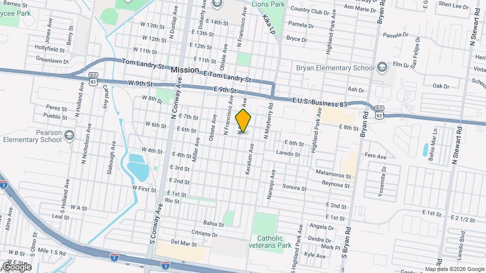 601 N St Marie St Map and Location Details