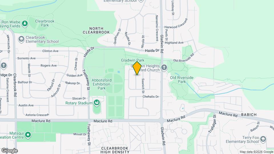 3430 Sechelt Terrace Map and Location Details
