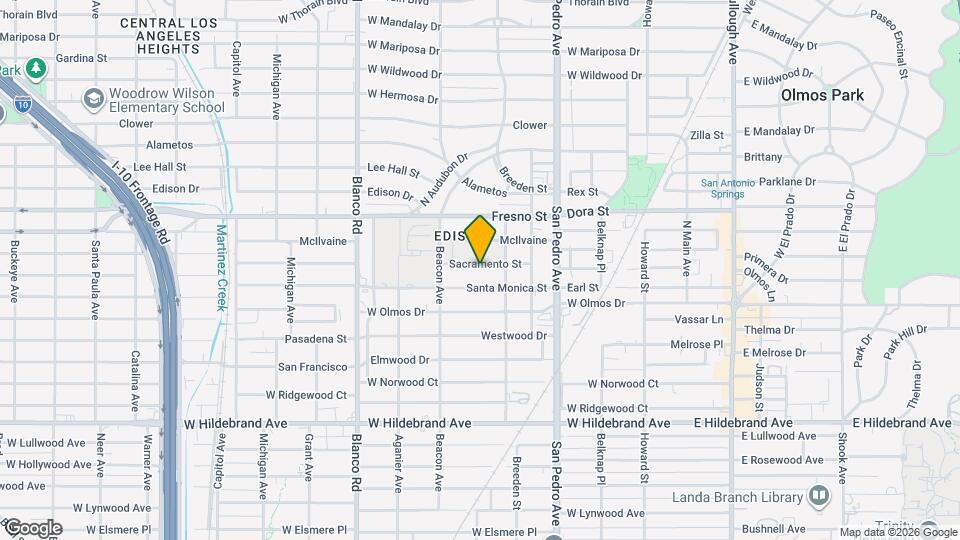 622 Sacramento St Map and Location Details