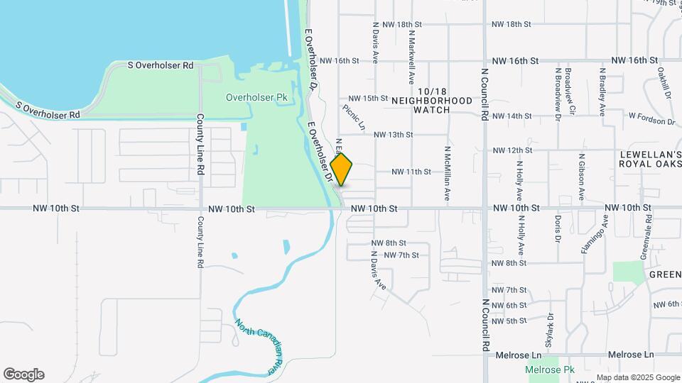 1166 N Eagle Ln Map and Location Details