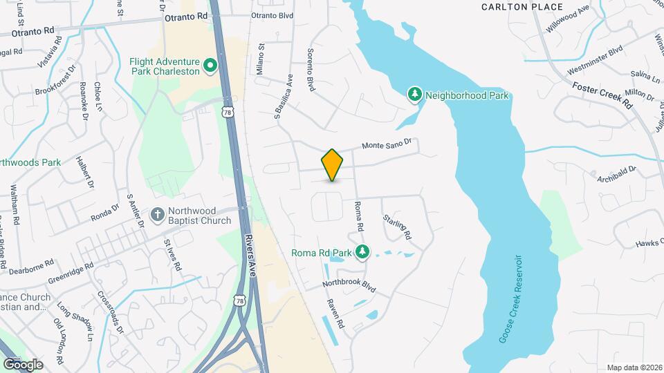 1358 Belle Grove Cir Map and Location Details