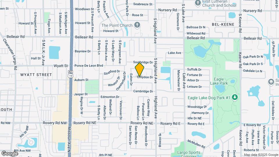 1425 Croydon Dr Map and Location Details