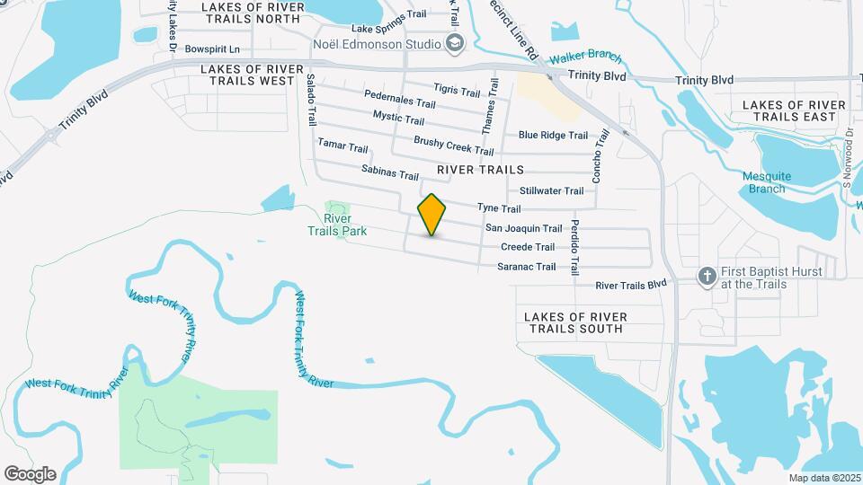 8732 Creede Trail Map and Location Details
