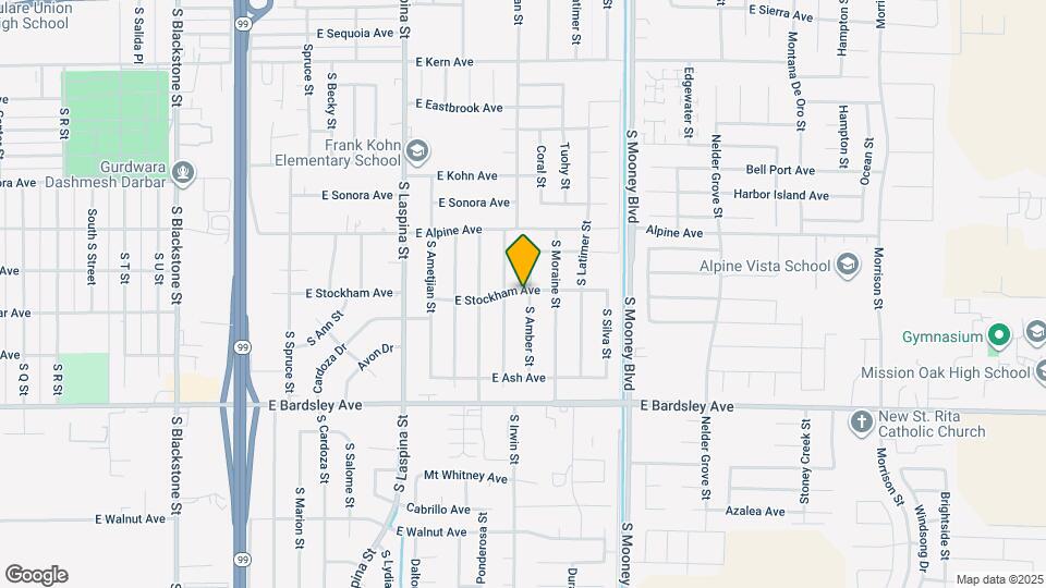 797 S Amber St Map and Location Details