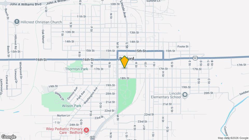 1206 17th St Map and Location Details