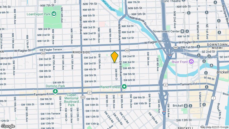 850 SW 3rd St Map and Location Details