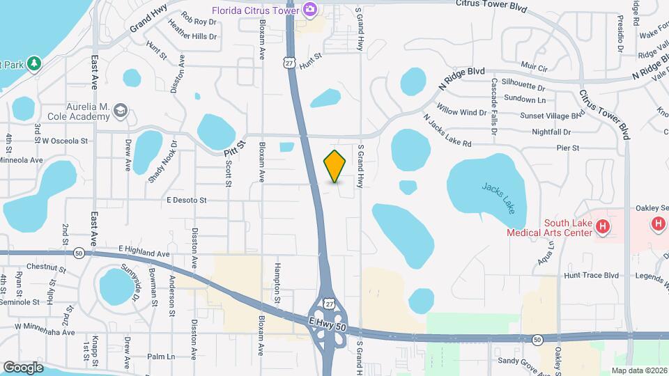 750 S Grand Hwy Map and Location Details