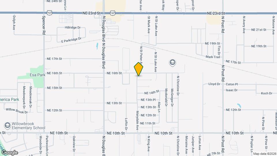 9301 N Sherwell Dr Map and Location Details