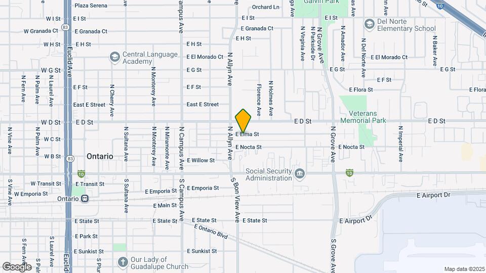 930 E Elma St Map and Location Details