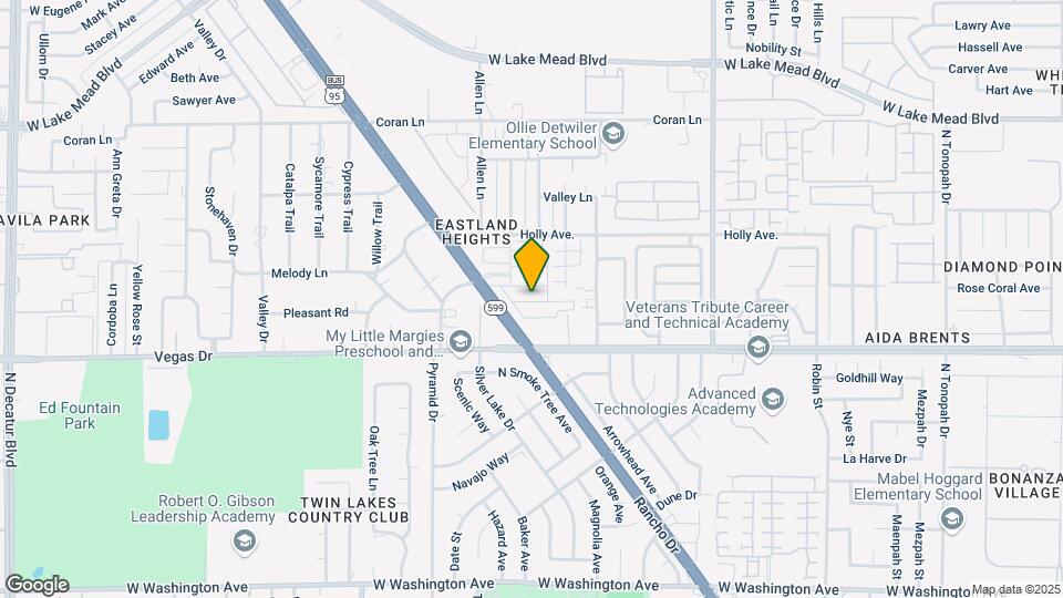 3526 Golden Chariot Ave Map and Location Details