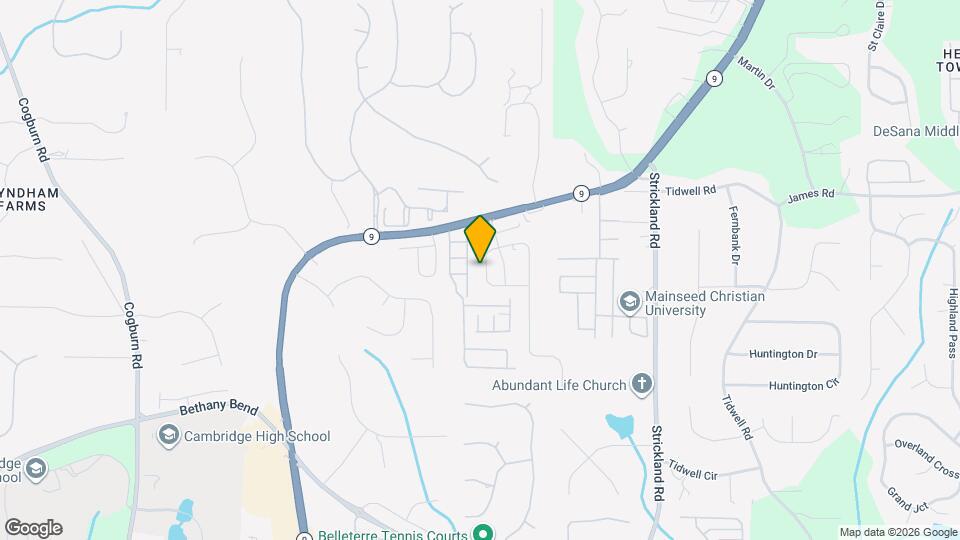 3360 Archgate Ct Map and Location Details