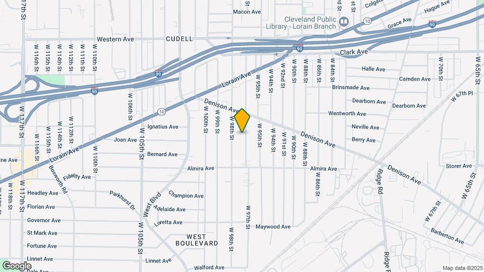 3300 W 97th St-Unit -DN Map and Location Details