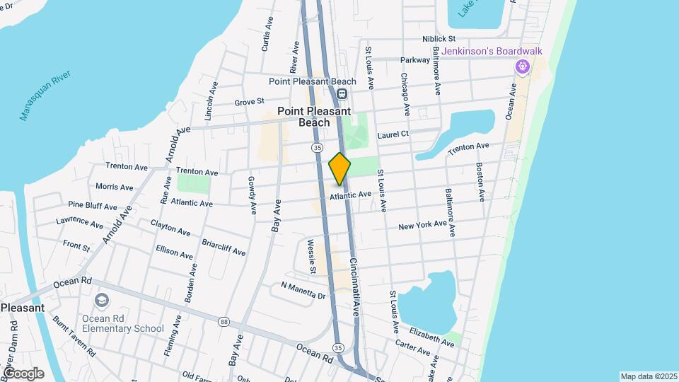 503 Atlantic Ave Map and Location Details