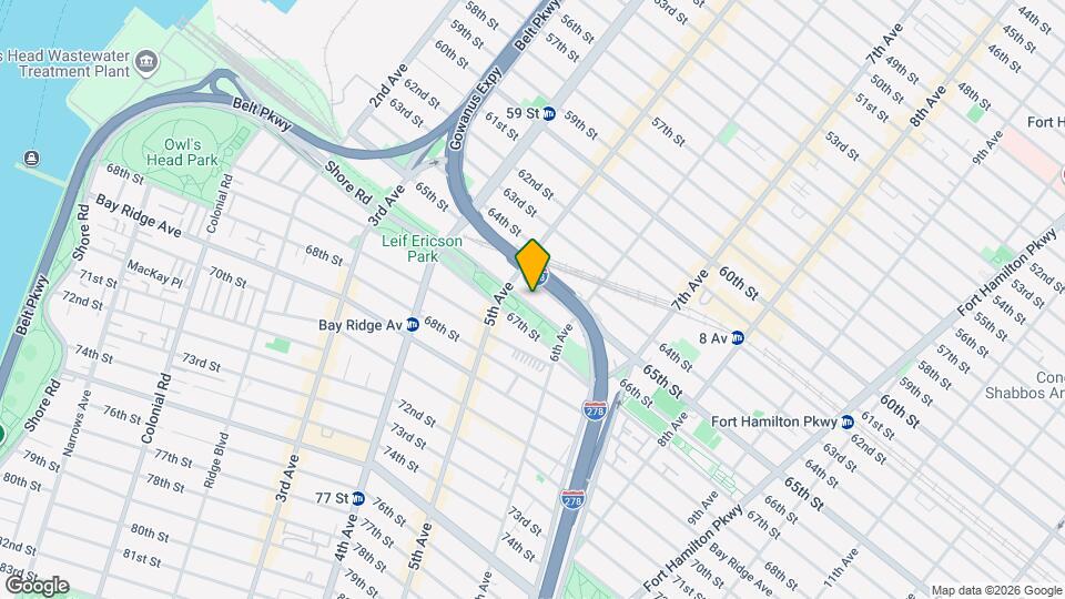 533 66th St, Unit 1 Map and Location Details