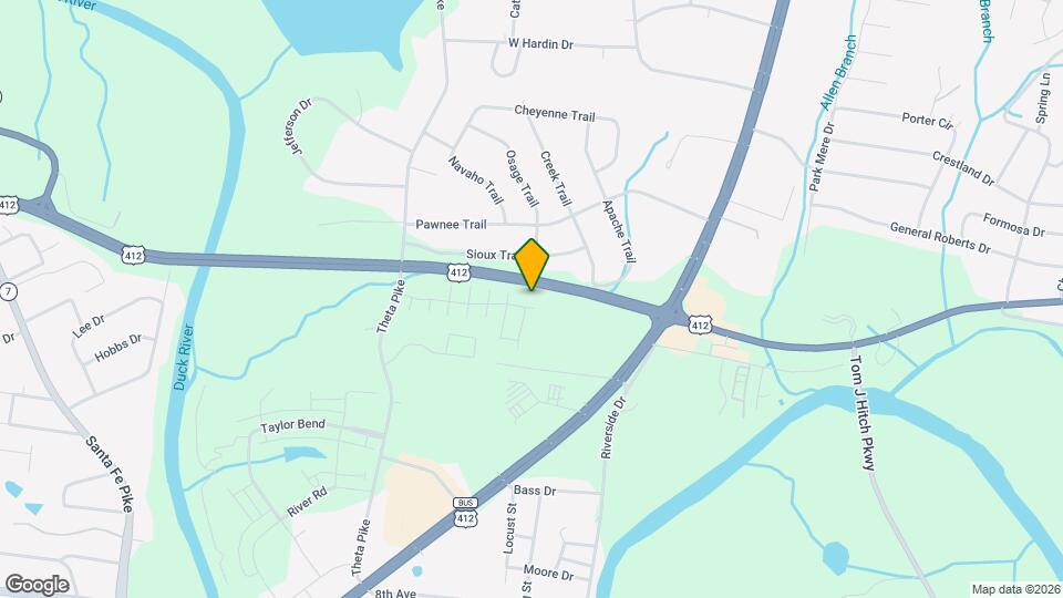 1301 Walker Wy Map and Location Details